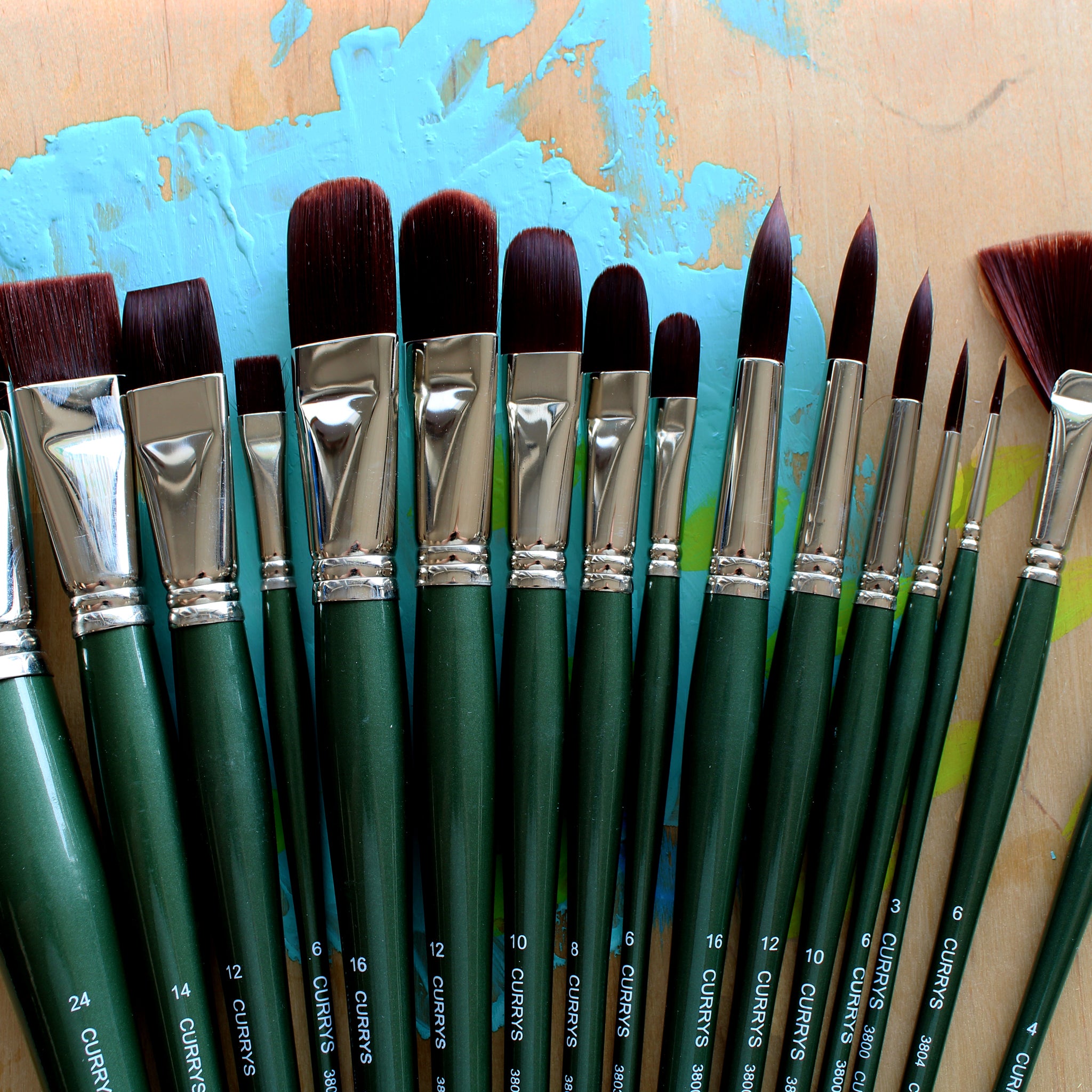 Princeton Artist Brush Aqua Elite Professional Watercolor Paint Brushes 4PC  Set