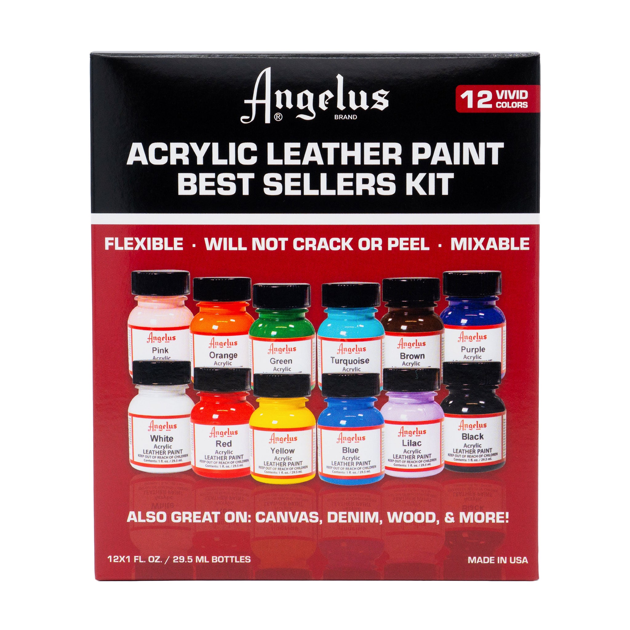 Angelus Acrylic Leather Paint 1oz Pale Blue