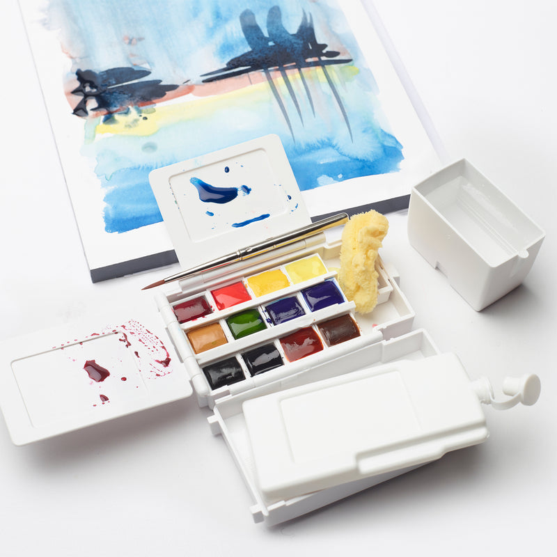 Winsor & Newton Professional Watercolour Half-Pan Field Box