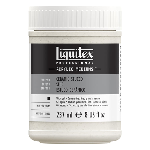 Liquitex Ceramic Stucco Medium 8oz