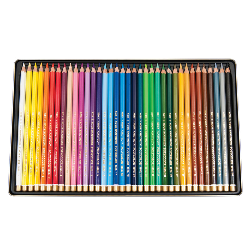 Koh-I-Noor Polycolor Coloured Pencil Set of 36