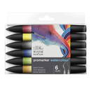Winsor & Newton Promarker Watercolor 6 Basic Tones Set