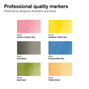 Winsor & Newton Promarker Watercolor 6 Basic Tones Set