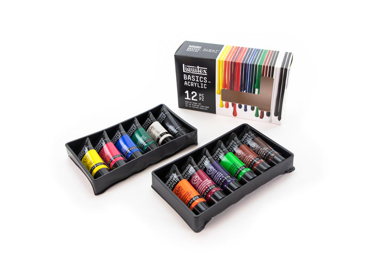 Liquitex Basics Acrylic Set of 12x22ml