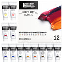 Liquitex Professional Heavy Body Acrylic Colour Essentials Set 12 x 22mL