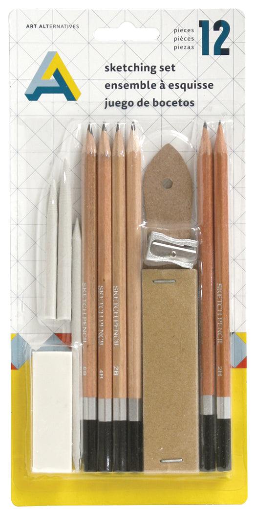 Art Alternatives Sketching 12-Piece Set