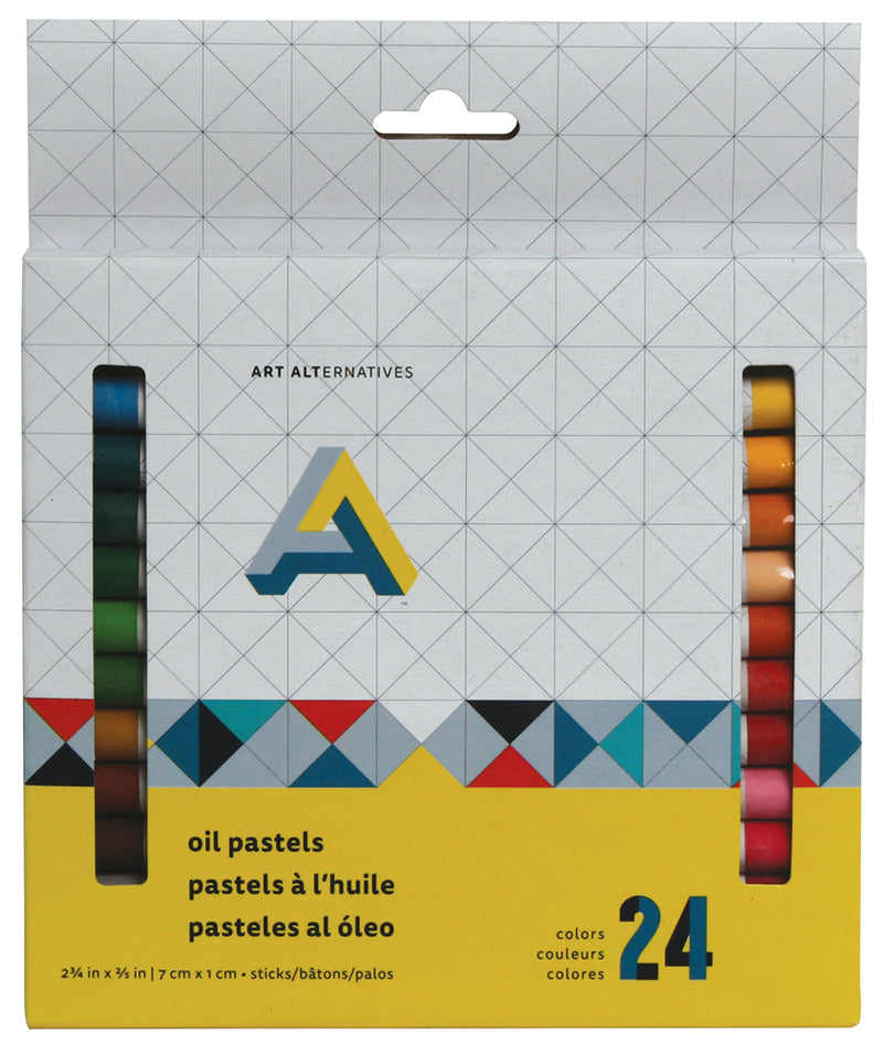 Art Alternatives Oil Pastel 24-Color Set