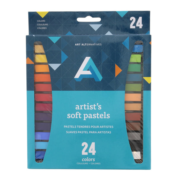 Art Alternatives Artist Soft Pastel Sets 24-Color Set Assorted