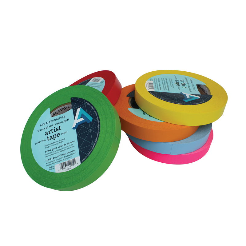 Art Alternatives Artist Tape - Assorted Colours