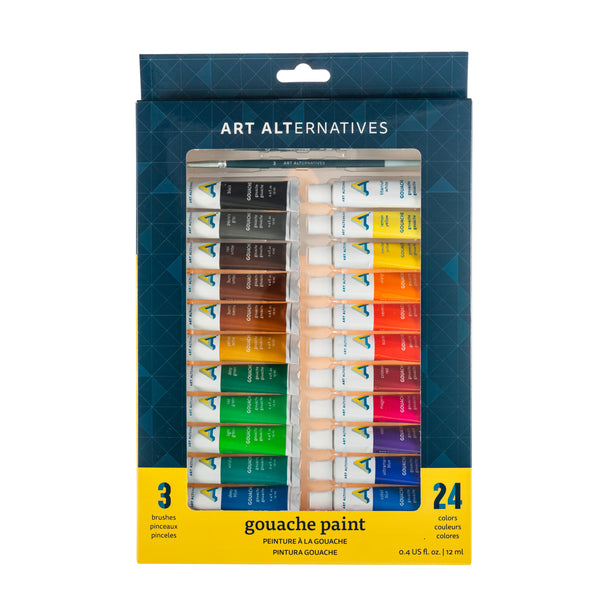 Art Alternatives Economy Gouache 24-Color Set