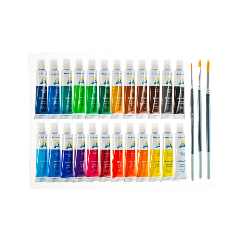 Art Alternatives Economy Gouache 24-Color Set