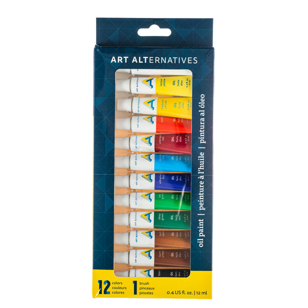 Art Alternatives Economy Oil Paint 12-Color Set