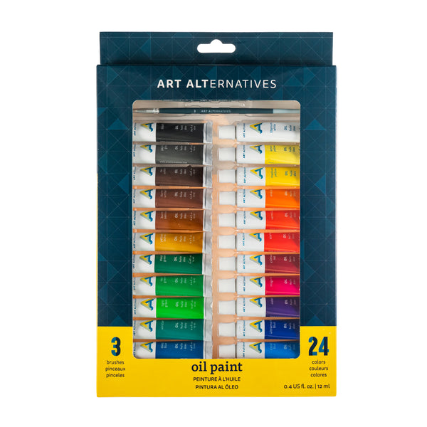 Art Alternatives Economy Oil Paint 24-Color Set