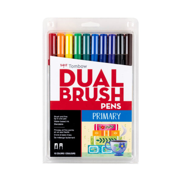 Tombow ABT Dual Brush Pen 12set, Pastel Colors