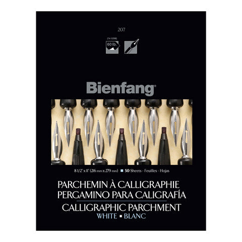 Bienfang Calligraphy Parchment White Pad 8.5x11"
