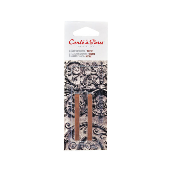 Conte Sticks Bistre 2 Pack