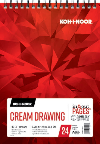 Koh-I-Noor Drawing Pads - Cream