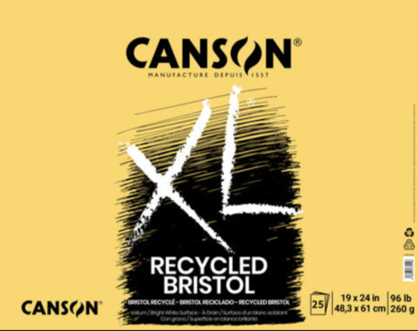 XL Recycled Bristol Pad- 19"X24"