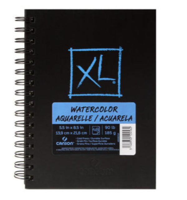 Canson XL Hard-Cover Watercolor Books