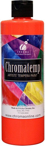 Chromatemp Artists' Tempera-  Fluorescent 500ml