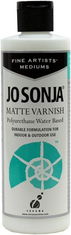 Jo Sonja Varnish Polyurethane 8oz