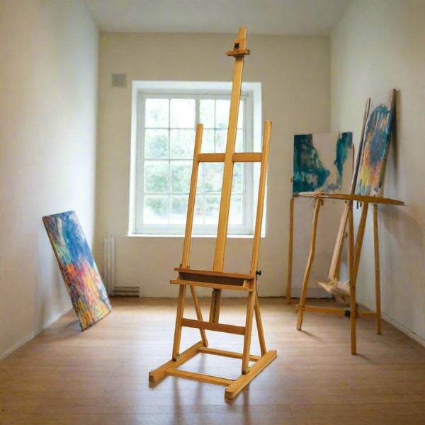 EDGE Beechwood H-Frame Studio Easel
