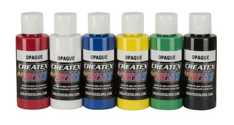 Airbrush Opaque Set 6 x 2oz