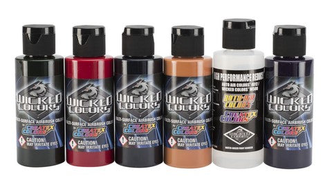 Wicked Colors Detail Flesh Tone Set  6 x 2oz