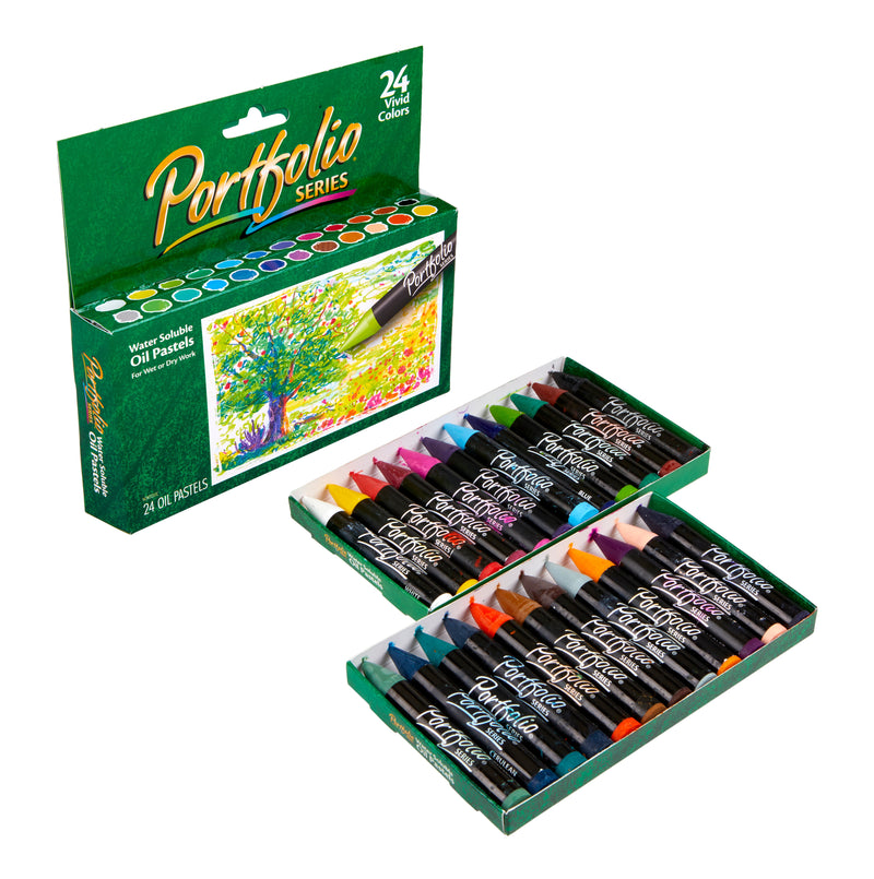 Portfolio Water-Soluble Oil Pastels Set of 24