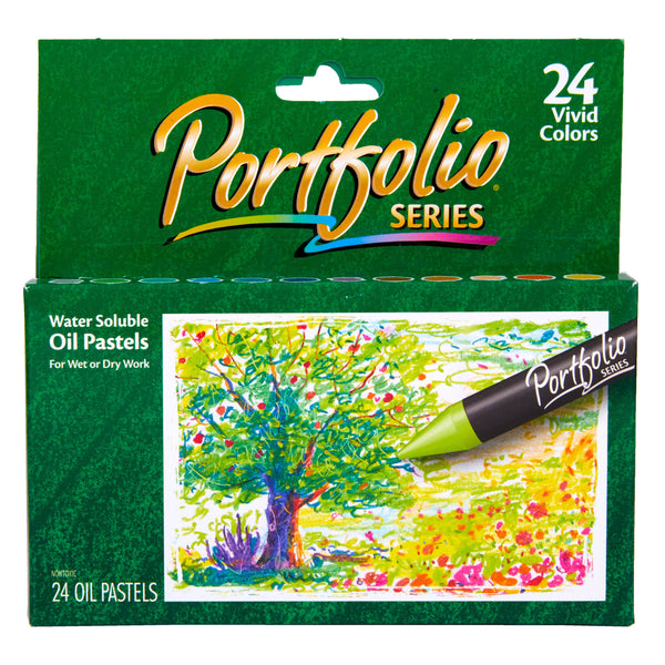 Portfolio Water-Soluble Oil Pastels Set of 24
