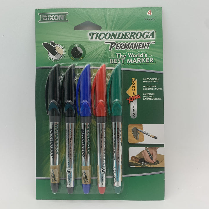 Redisharp Permanent Marker - 5 Set
