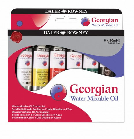 Water Mixable Oil Starter Set 6x20ml