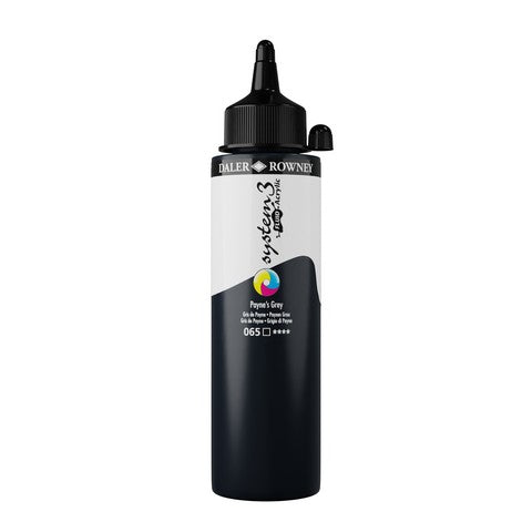 Daler-Rowney System3 Fluid Acrylics - 250ml