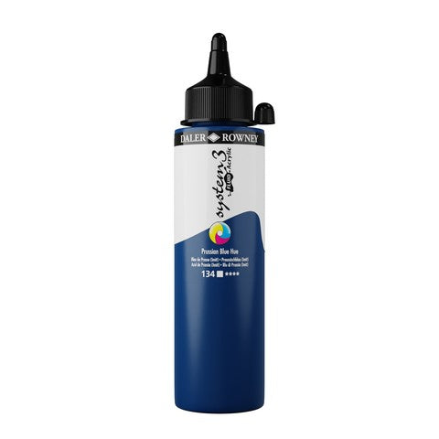 Daler-Rowney System3 Fluid Acrylics - 250ml