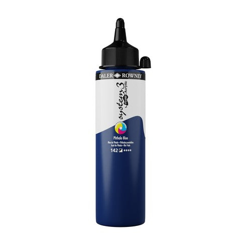 Daler-Rowney System3 Fluid Acrylics - 250ml