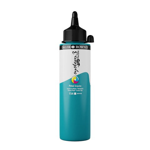 Daler-Rowney System3 Fluid Acrylics - 250ml