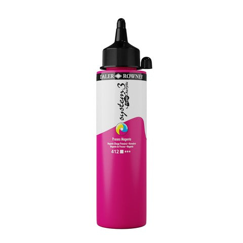 Daler-Rowney System3 Fluid Acrylics - 250ml