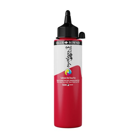Daler-Rowney System3 Fluid Acrylics - 250ml