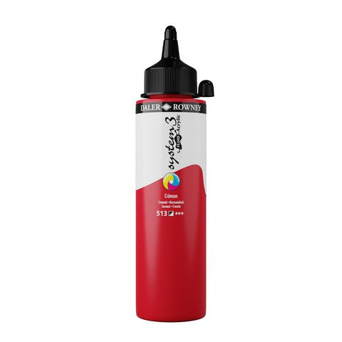 Daler-Rowney System3 Fluid Acrylics - 250ml