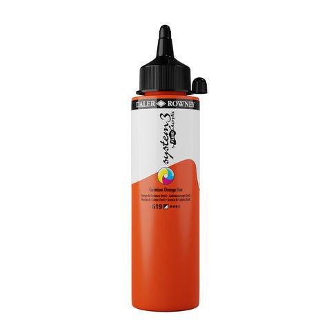 Daler-Rowney System3 Fluid Acrylics - 250ml