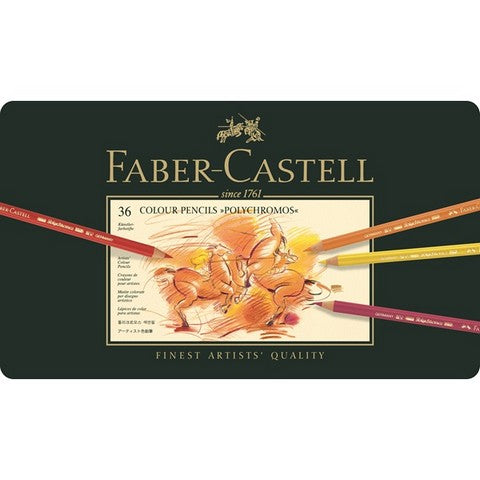 Faber-Castell Polychromos Color Pencil Tin Sets