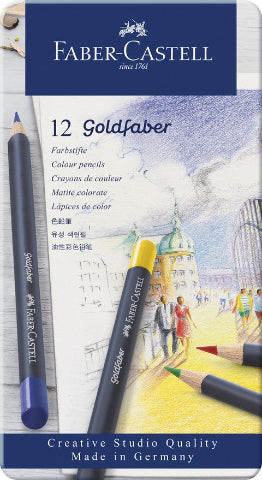 Goldfaber Colored Pencil Tin Sets