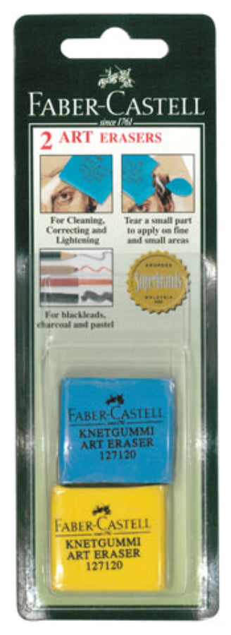 Faber-Castell Kneaded Erasers - 2 pack