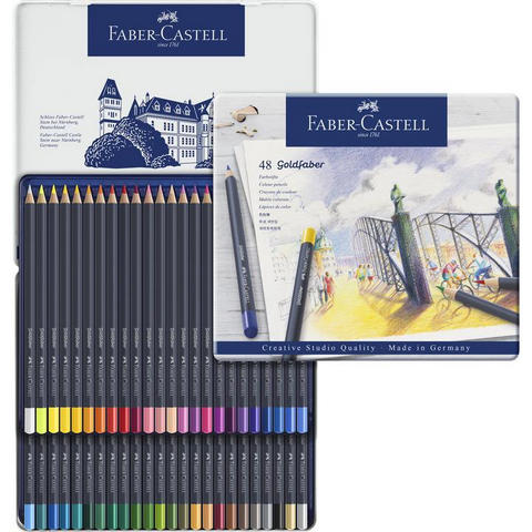 Goldfaber Colored Pencil Tin Sets
