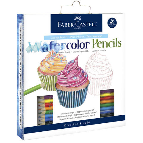 Faber-Castell Getting Started Watercolor Pencil Art Set