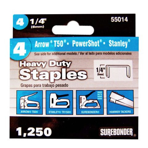Heavy Duty No 4 Staple 1/4"
