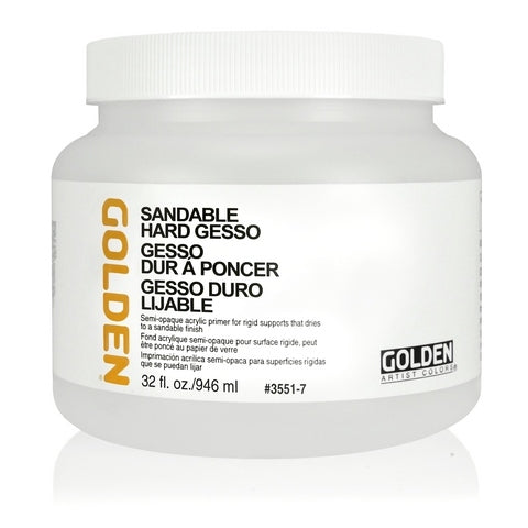 Granular Sandable Hard Gesso