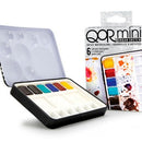 Qor Watercolor 6 Half Pan Urban Sketch Set