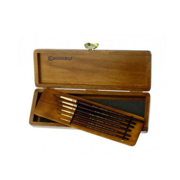 Escoda Reserva Series 1212 Wooden Box Set of 6