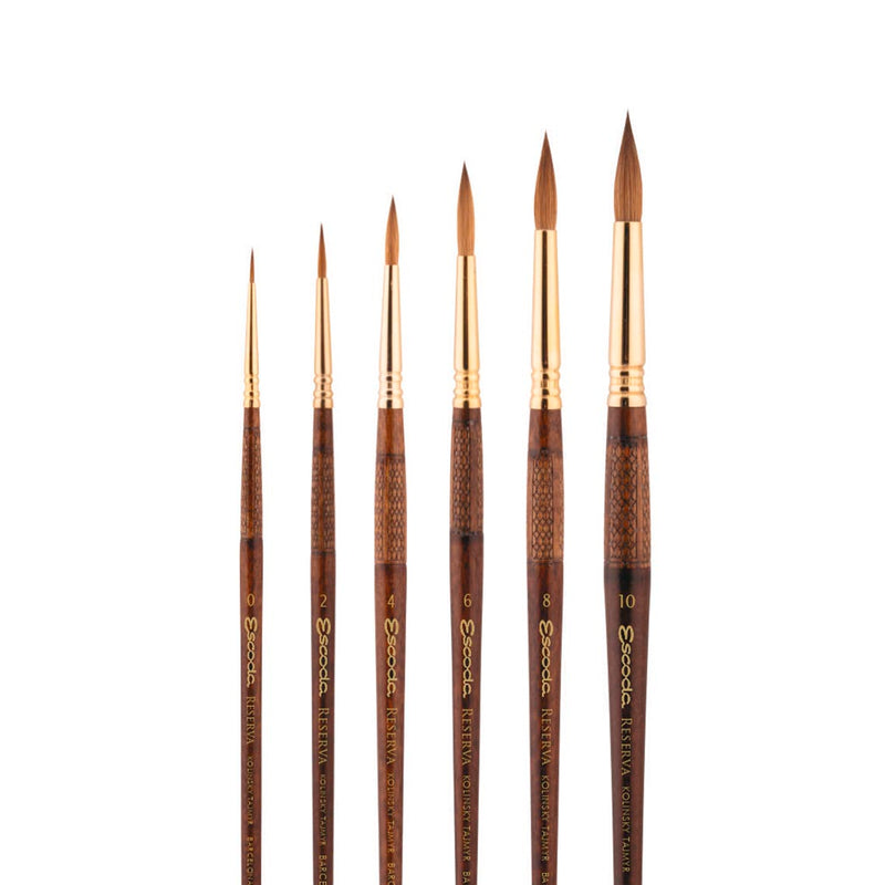 Escoda Reserva Series 1212 Wooden Box Set of 6